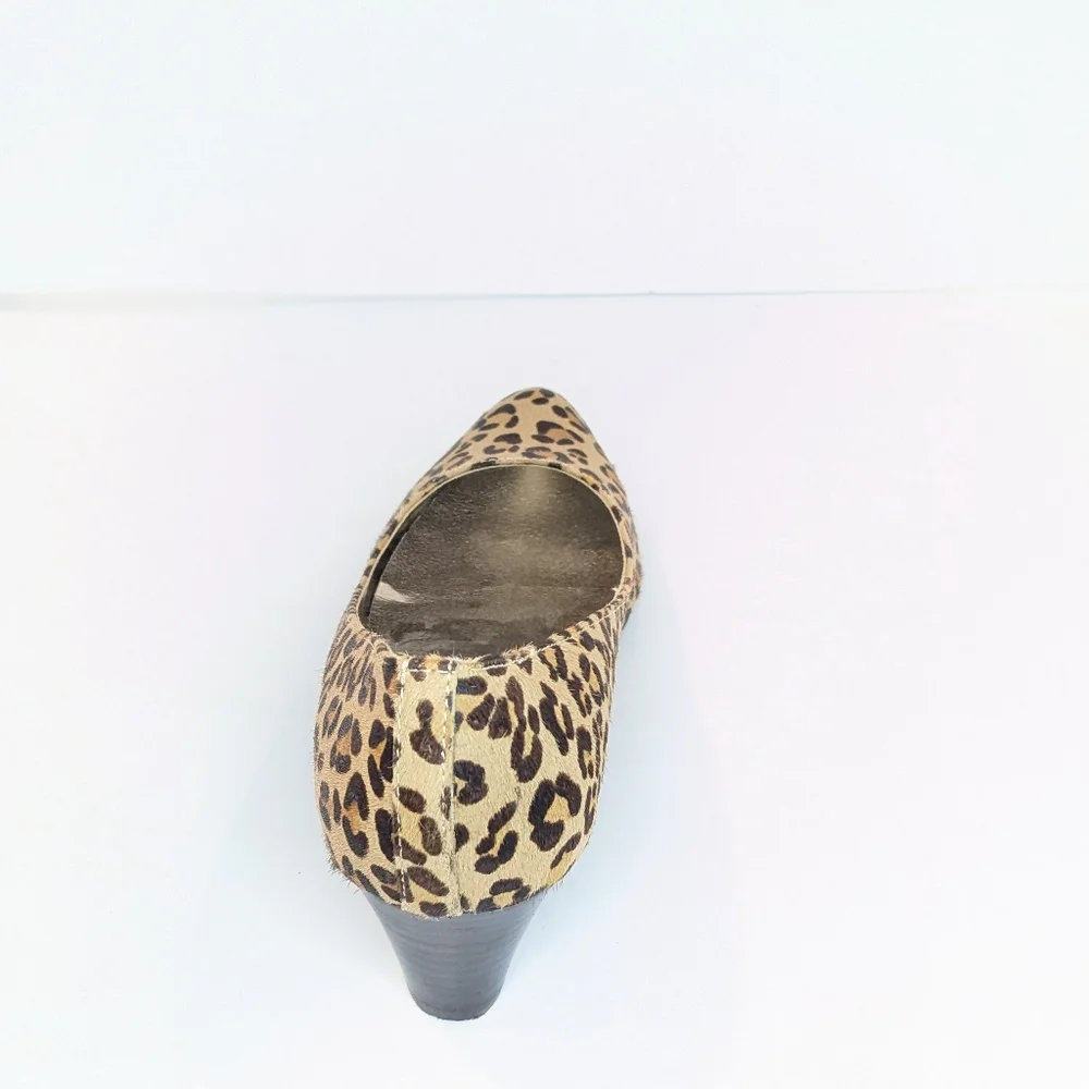 Steve by Steve Madden calf hair wedges